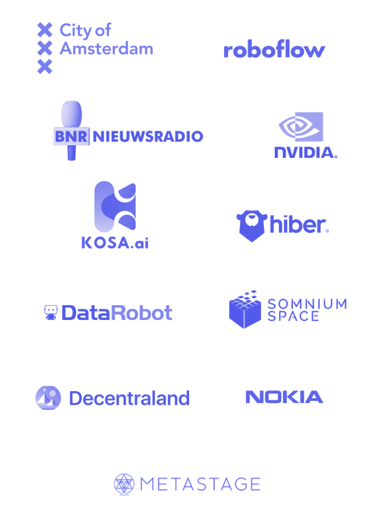 KIMO's Speakers logos